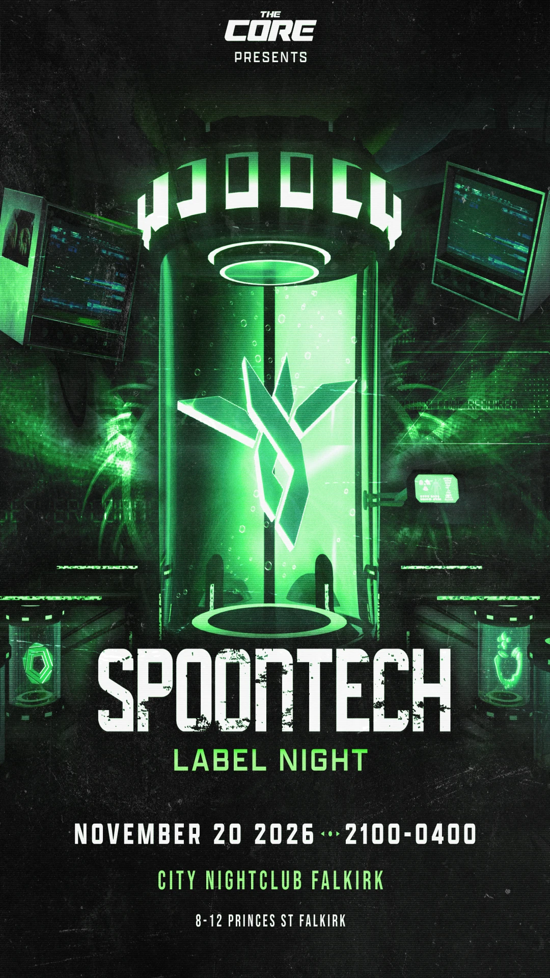 TheCore x SPOONTECH poster
